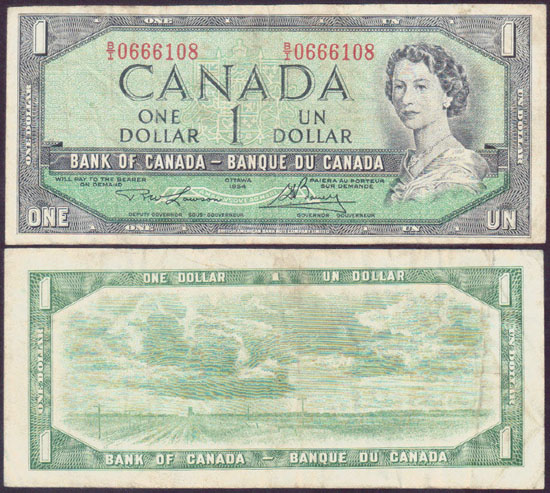 1973-74 Canada $1 (P.75c) L001957
